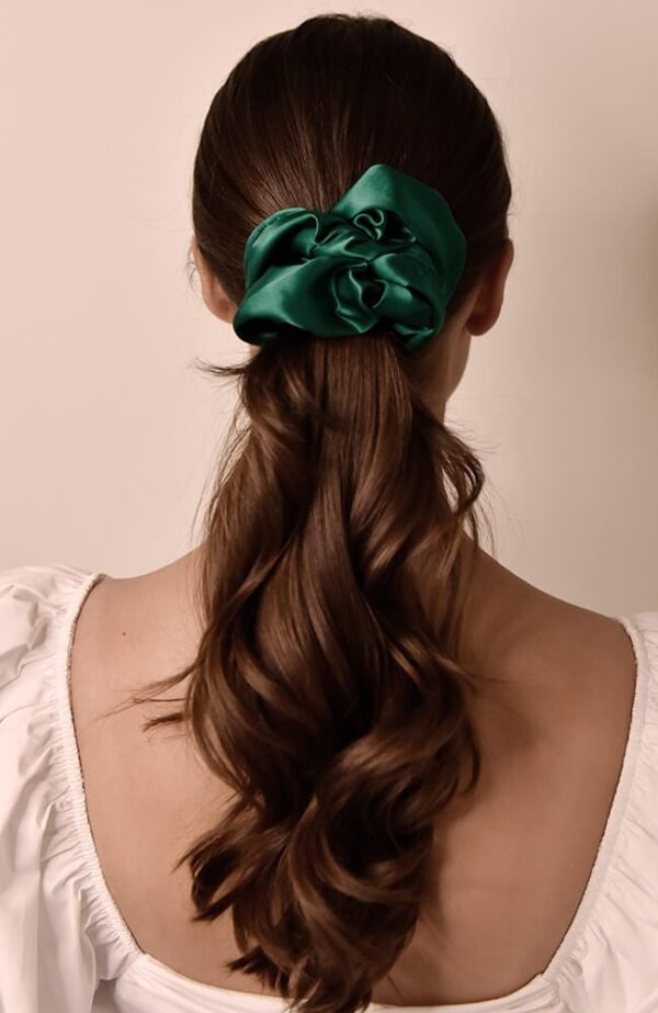 Large Scrunchie - Silk Charmeuse - Image 6