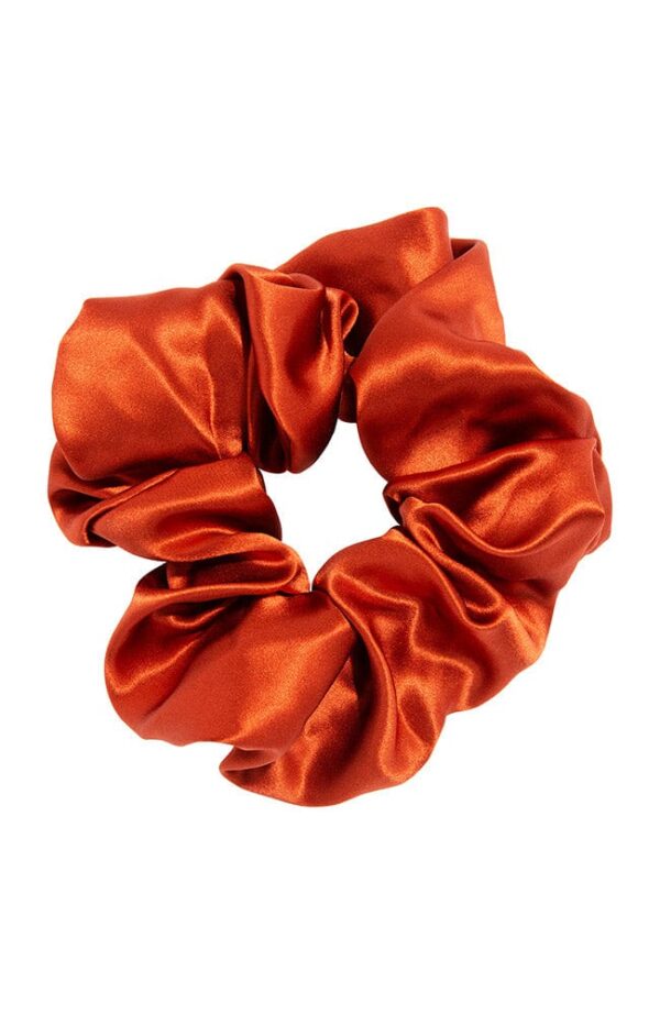 Large Scrunchie - Silk Charmeuse - Image 4
